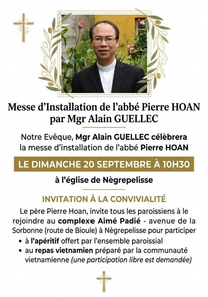 Messe de presentation Pierre